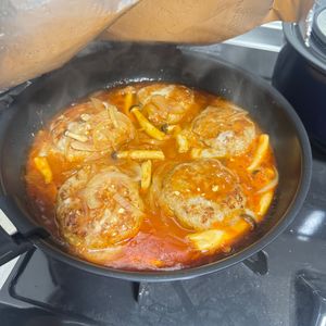 juriの作ってみた!投稿(【煮込みハンバーグ】ソースが絶品!お肉柔らか♡デミグラス風♪)