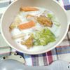 M＊Pの作ってみた!投稿(【さつま揚げとキャベツの豆乳スープ】キャベツたっぷり♪)