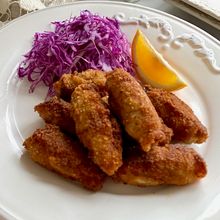 くるくる巻いてステックかつ!マスタード風味