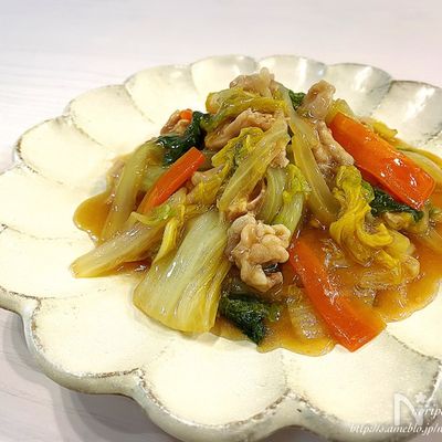 フライパンひとつde<らくウマ>白菜と豚肉のうま煮♡