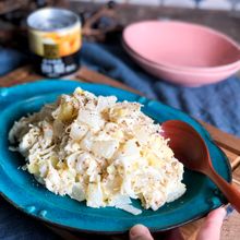 深い味わいが魅力な大人のサラダ【和梨とホタテのポテトサラダ】
