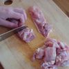 やみつき♡甘辛鶏ごぼうの工程2