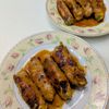 るるる♪の作ってみた!投稿(『肉巻きピーマンの甘辛チーズ焼き』)