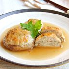しいたけの海老団子あんかけ仕立て《料亭風♪》