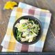簡単副菜♪ささみと豆苗のマヨ塩昆布和え