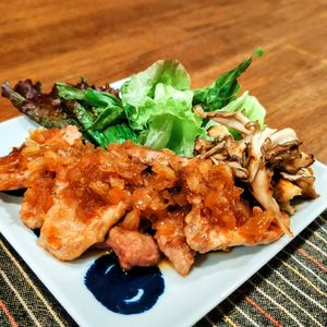 1291259の作ってみた!投稿(ご飯が進む♡食べ過ぎ注意『柔らか豚ヒレの玉ねぎソース』)