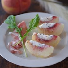 彼に料理上手と褒められる、桃の前菜🍑🌿