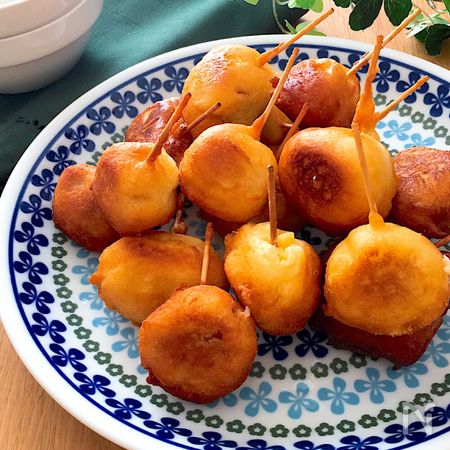 Hmで簡単 子供も喜ぶ チーズインちくわミニアメリカンドック By ともきーた 伊藤 智子 レシピサイト Nadia ナディア プロの料理家のおいしいレシピ