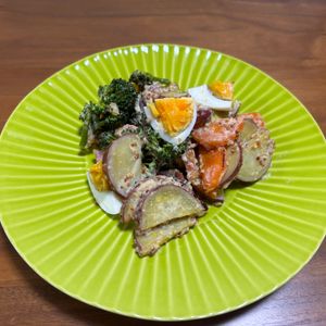 こむぎの作ってみた!投稿(【さつまいものサラダ】絶対褒められる腸活ホットサラダ)