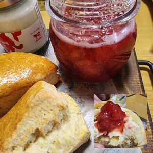 ナムディの作ってみた!投稿(色鮮やか！丸ごといちごの「いちごジャム」)