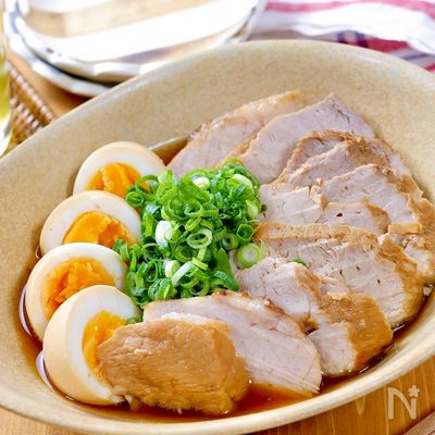 炊飯器でほったらかし！パインジュースで柔らか♪『簡単☆煮豚』