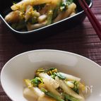 パパッとお手軽常備菜♪かぶの炒めナムル