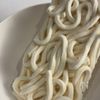 【鮭混ぜうどん】チンして混ぜるだけの下準備