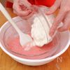 生クリームなしでも美味しい「ふわふわいちごムース」の工程4