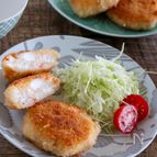 間違いなく美味しい♡簡単すぎる【エビはんぺんチーズカツ】