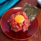 何回でも食べたい！【まぐろのねぎとろユッケ】