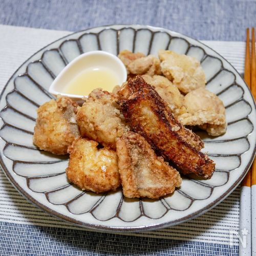 今が旬 麺つゆで下味「あんこうのから揚げ」