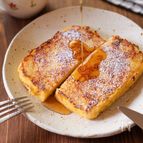 【漬け込まないフレンチトースト】すぐ食べれて中までしみしみ♪
