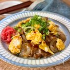 ご飯が進む！甘辛スパイシー【豚たま炒め】