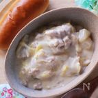 お鍋一つで簡単♪旨味たっぷり豚肉と大根のワンポットシチュー