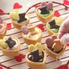 バレンタインに♡市販お菓子で簡単♪お風呂くまさんタルト