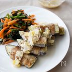 塩だれでさっぱり！『肉巻きなすのねぎ塩だれ』＃お弁当＃簡単