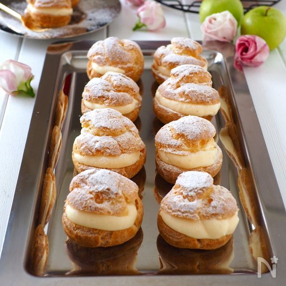 アレを使って超簡単！レンジで出来るシュー生地