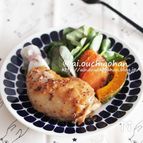漬け込み不要ハニーマスタードのローストチキン♡
