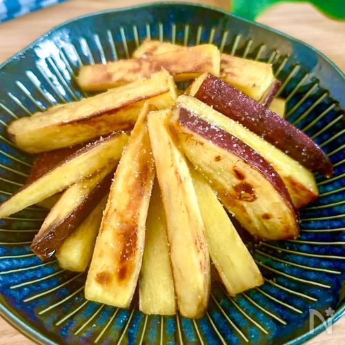 一度食べたら虜♡【塩バターおさつ】🧑🏻‍🍳🍠