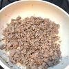 ニラとひき肉のあんかけ丼の工程3