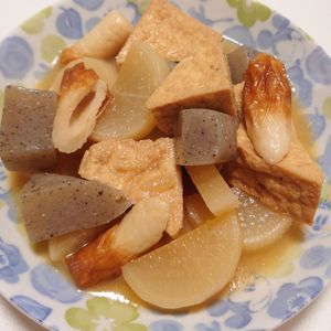 なーなの作ってみた!投稿(ほっこり♡温まる～《味噌煮込みおでん風》)