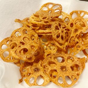 こざかなの作ってみた!投稿(【レンコンチップス】素揚げするだけ、余った油であと1品！)