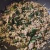 ヒラメの作ってみた!投稿(10分で完成！【そぼろモロヘイヤ丼】)
