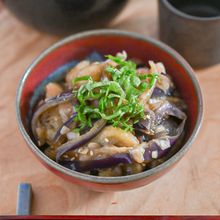 火を使わない！レンチンなすのねぎポン酢漬け