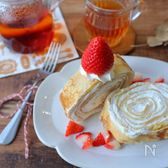 ホットケーキミックスで簡単！くるくる巻くだけミルクレープ