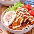 【カレーマヨチキン丼】鶏むね肉で絶品節約ごはん♡