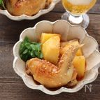 手羽先とじゃがいもの韓国風煮