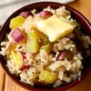 炊くまで5分!【バター醤油さつまいもご飯】ほっくり甘~い♩
