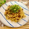 のりのり🐾🎀🤍の作ってみた!投稿(【ネギ肉味噌焼きそば】5分でできる大満足できちゃう焼きそば♪)