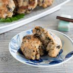 れんこんと海苔の豚つくね