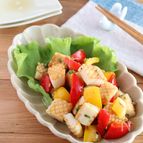 お弁当やおつまみに♪いかとパプリカのうま塩ゆずこしょう炒め
