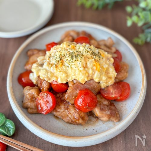 ミニトマトと鶏肉の南蛮風