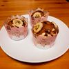 まろみの作ってみた!投稿(ふわもちっ♫米粉のバナナココアマフィン【小麦・卵・乳不使用】)