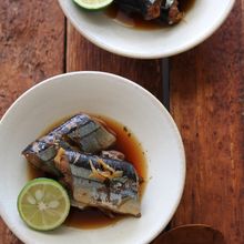 秋刀魚の生姜煮。