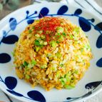 【12kgやせた管理栄養士考案】かさ増し！糖質オフチャーハン