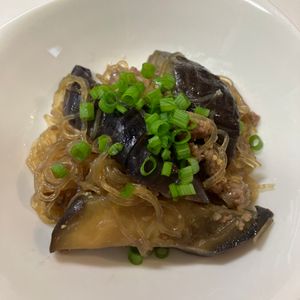 (・∀・)コロンの作ってみた!投稿(【ワンパン春雨別ゆでなし】肉汁ジュワッとろとろ茄子の麻婆なす)