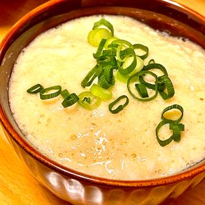 michuの作ってみた!投稿(たまごかけご飯が変身♪『長芋とろろご飯』)