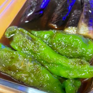 rieの作ってみた!投稿(【夏野菜の焼き浸し】好きな野菜を焼いて浸すだけ♪)