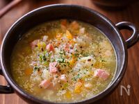 【白いほっこりミネストローネ】トマトなしで作るやさしい味わい