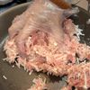 丸めないから簡単♡油揚げチーズつくねの工程2
